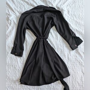 Speed Control Dress Charcoal Button Down